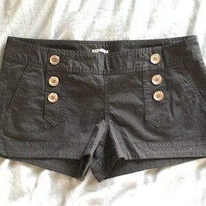 Express Shorts - Black - Button Enclosure - Size 1